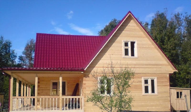 Проект дома из бруса 10,5х12 №52